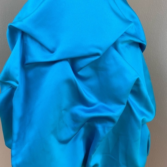 David Bridal Malibu Blue Dress. Sz 2 - Picture 6 of 10